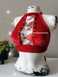 Crop Vampiria Mesh✨ Top Velvet Freya (se venden por separado)