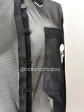 Camisa Skull mesh