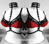 Bra Red Bondage