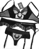 Liguero & Panty Moon Mesh