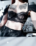 Bra Silver Lace