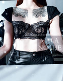 Bra Silver Lace