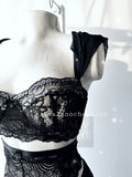 Bra Silver Lace
