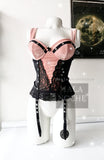 Bustier Velvet Pink