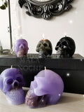Skull Candle - Vela Calavera (Unidad o par)
