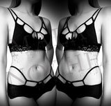 Top & Panty Bats black