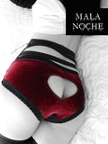 Panty Velvet Love & Liguero Bondage