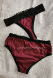 Set Panty Redwine Cotton