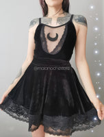 Skirt/ Falda Velvet y Bodysuit Cold Moon