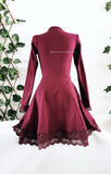Dress / Vestido Burgundy