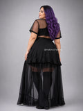 Skirt / Falda Black Mermaid