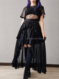 Skirt / Falda Black Mermaid