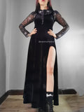Dress/ Vestido Eclipse Velvet Black