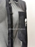 Camisa Skull mesh