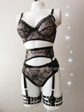 Bra y Panty Black Widow
