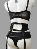 Bra y Panty Black Widow