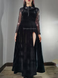 Dress/ Vestido Eclipse Velvet Black