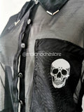 Camisa Skull mesh