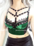 Bra/Bustier Evil Green