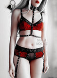 Bra Red Bondage